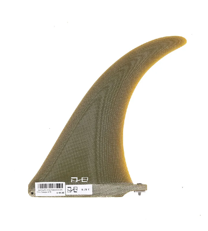 surfboard fins for tight, controlled arcs-T-Fin Tobacco 9.75