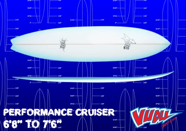 surfboard foot straps for extra security in rough conditions-VUDU PERFORMANCE CRUISER