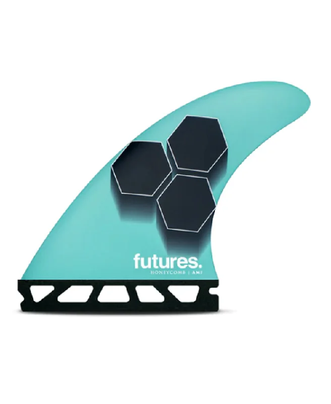 surfboard fins with a minimalist design-FUTURES AM1 HONEYCOMB THRUSTER FINS