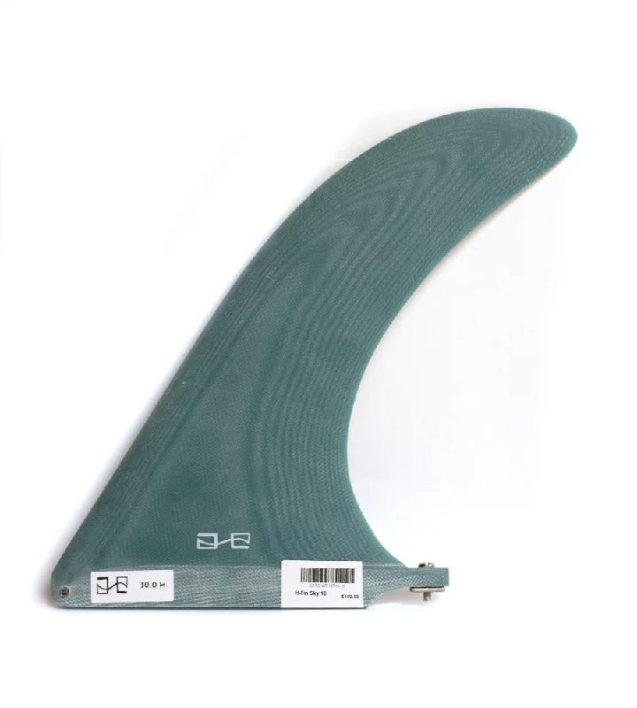 surfboard fins for smooth, controlled rides-H-Fin Midnight Blue 10.25