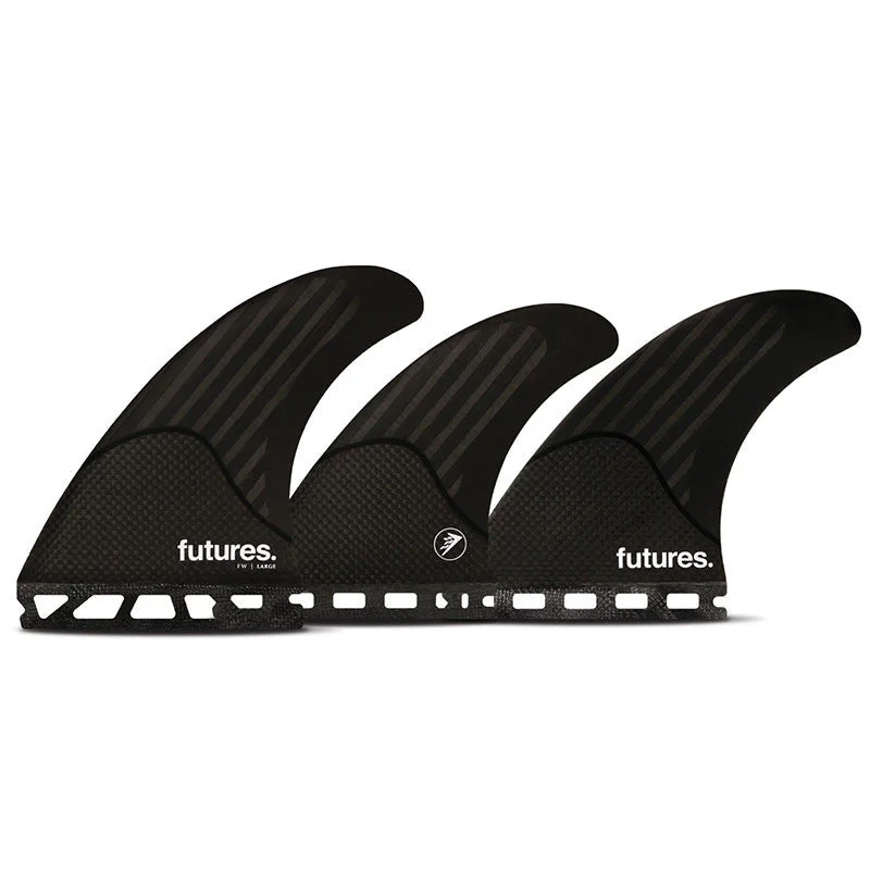 surfboard fins with reinforced edges for strength-Futures Fins Firewire 5-Fin Set