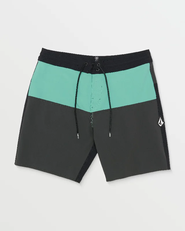 surf clothing with breathable mesh panels-MENS RETRIEVER LIBERATORS 19 BOARDSHORTS