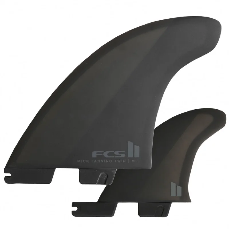 surfboard fins for ultimate versatility-FCS II MF Twin +1 PC Retail Fins