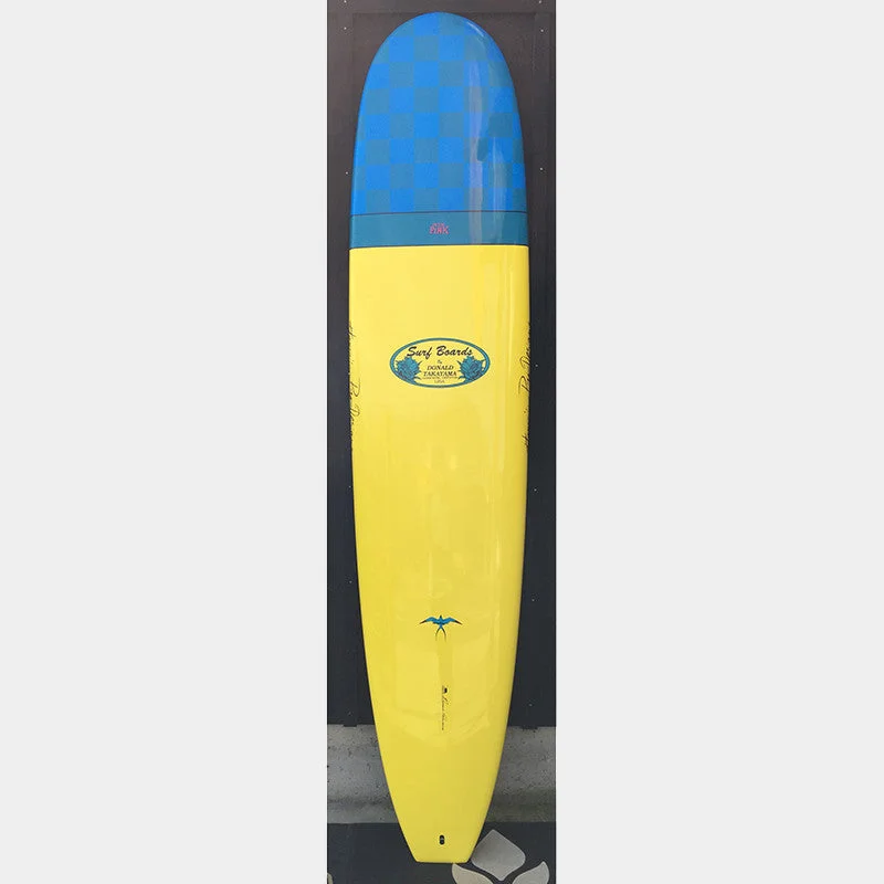 surfboard grip handles for easy lifting-Donald Takayama In The Pink Tuflite 8'6" Surfboard