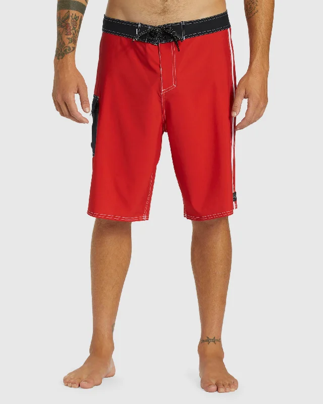 surf clothing with stretchy, comfortable fit-Mens Saturn Solid 21" Boardshorts