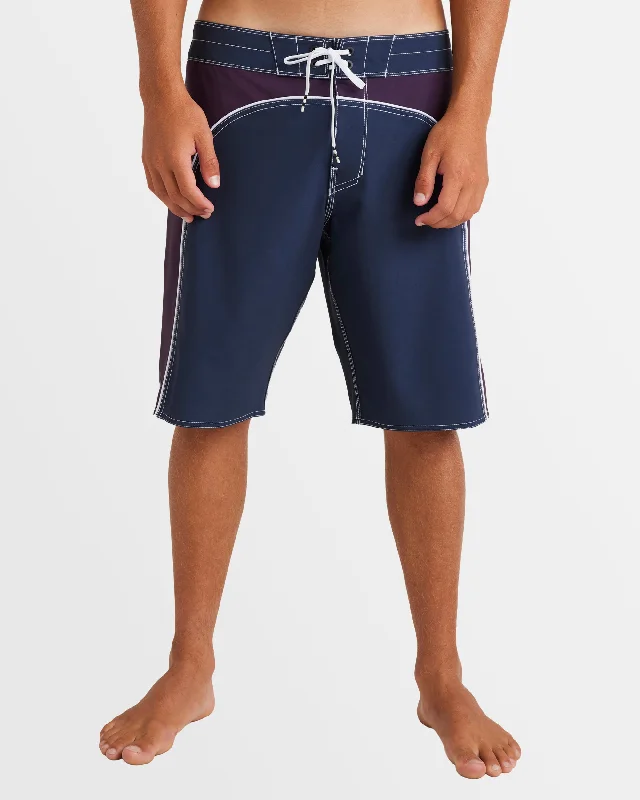 surf clothing with non-slip cuffs-Mens Saddle Pro 20" Boardshorts