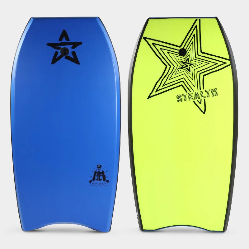 longboard surfboards for surfing in light wind-Stealth Bomber EPS 45" - Royal Blue