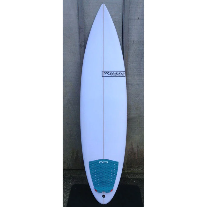 surfboard tail guards for added impact resistance-Used Russo Shortboard 6'4" Surfboard