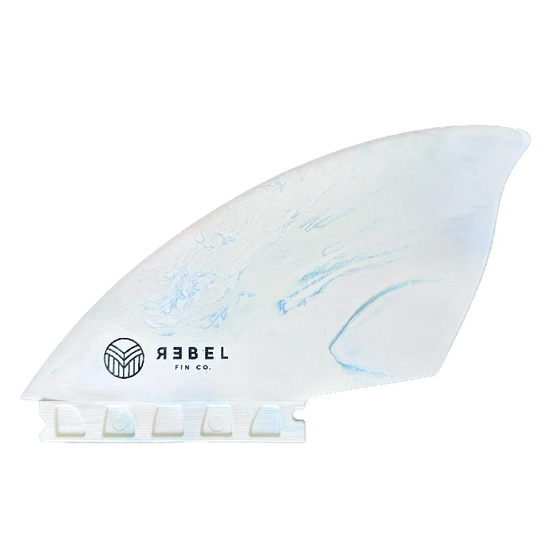 surfboard fins for better control in fast waves-MARBLE TWIN FINS - recycelte glasfaserverstärkte Materialien