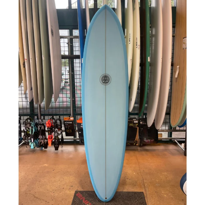 surfboard wax applicator for smooth coating-7'4" Bauer Spicoli 2+1