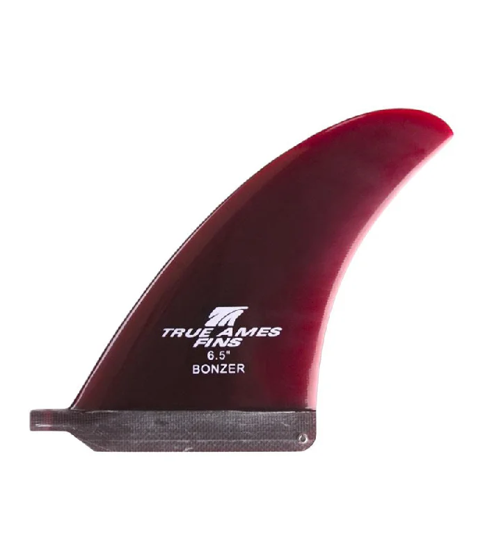 surfboard fins with reinforced edges for strength-Bonzer Red 6.75