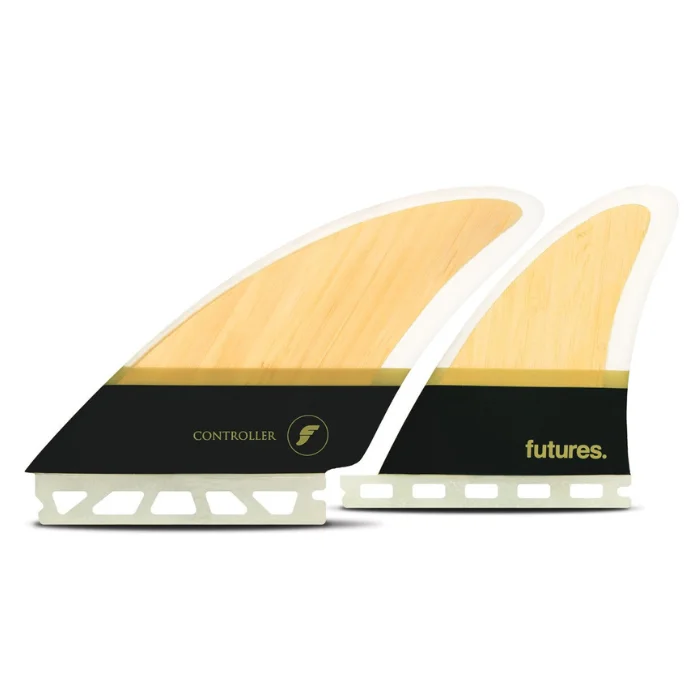 surfboard fins with high performance and durability-Futures Fins Controller HC Quad Bamboo