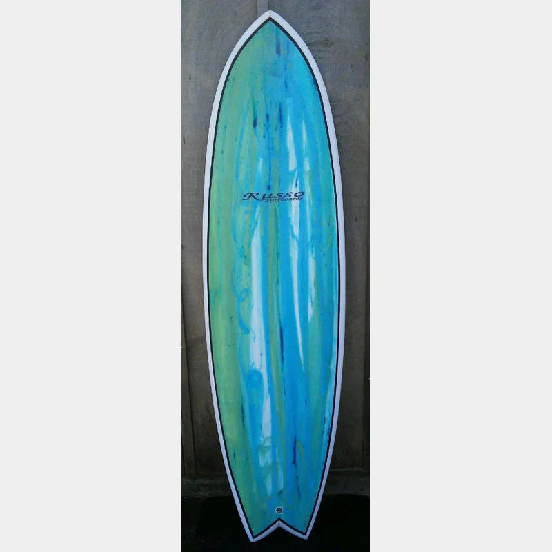 surfboard protective film for UV damage prevention-Russo Fish 6'6" Surfboard