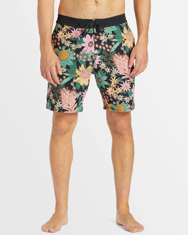 surf clothing with moisture control-Mens Sundays Lo Tide Boardshorts