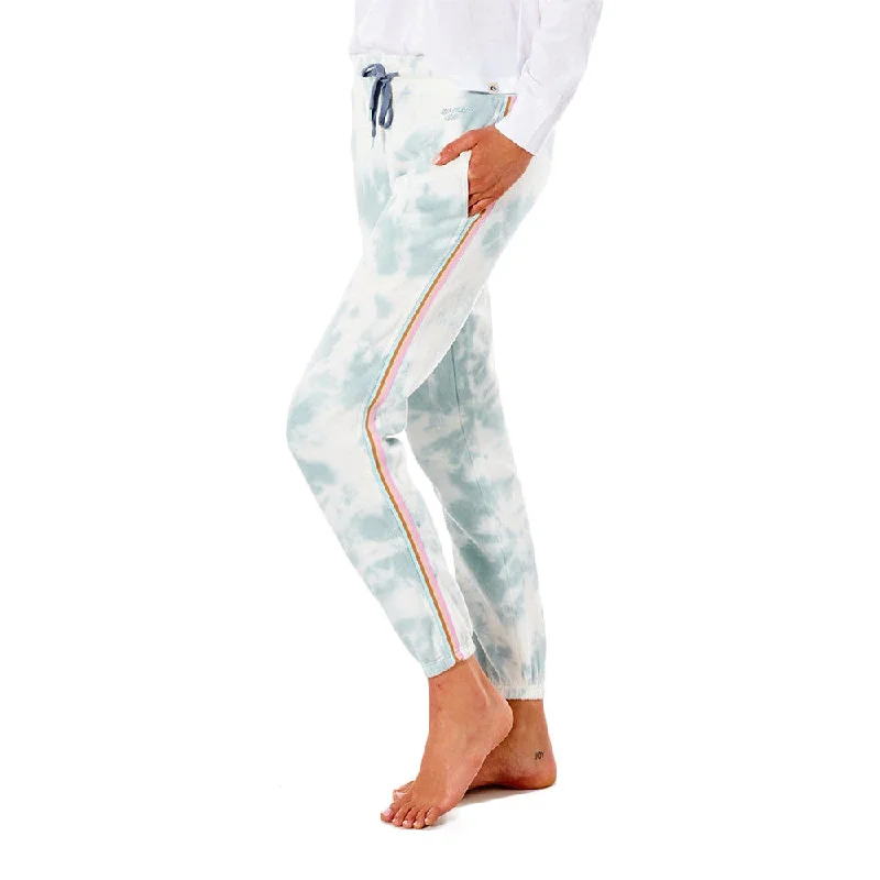 surfboard fins with stiff flex for more speed-Rip Curl Twin Fin Track Pant - Light Blue