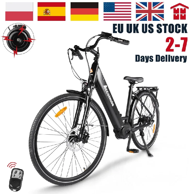 surf clothing for small wave surfing-Electric Bike Urban E-bike for men and women