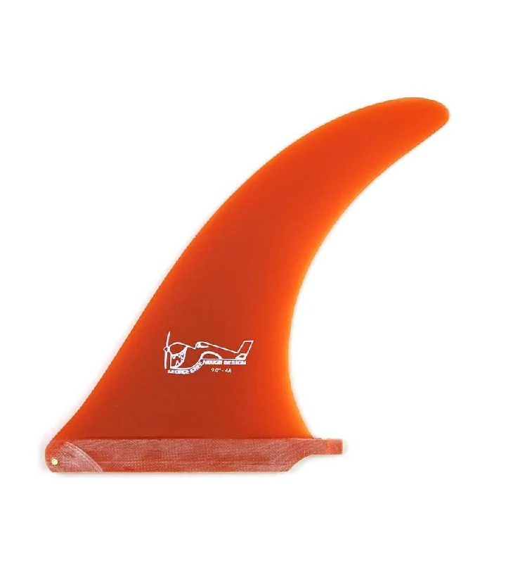 surfboard fins for improved flow-Greenough 4A Orange 8.5