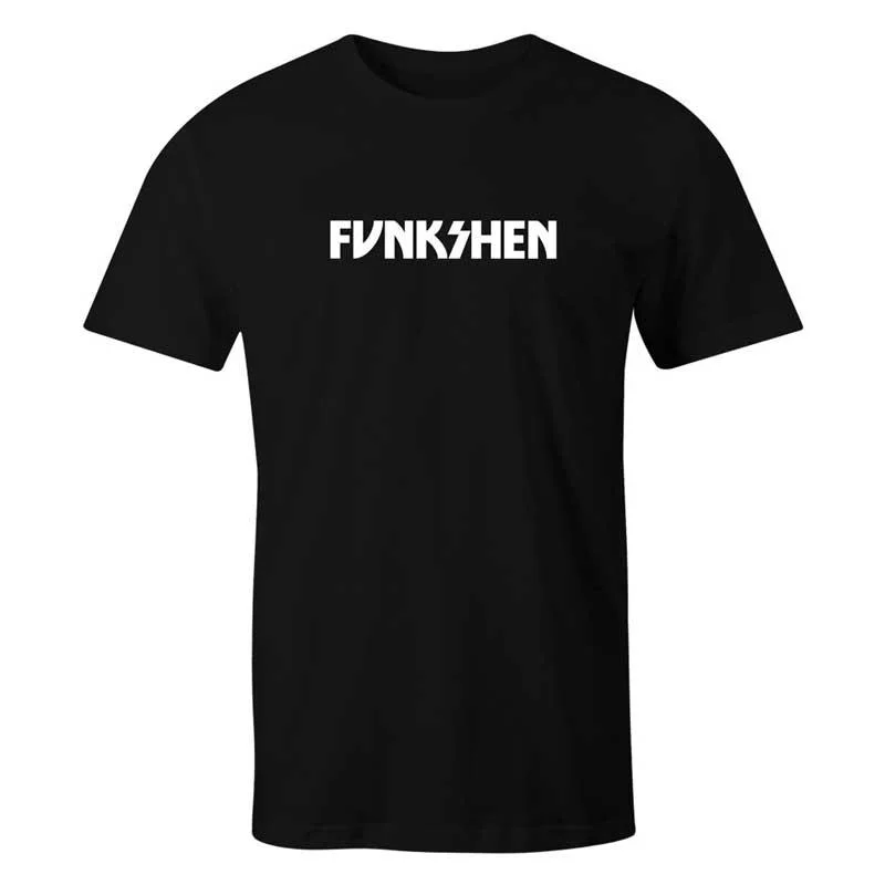 longboard surfboards with minimal drag for faster rides-FUNKSHEN Block Tee - Black - M