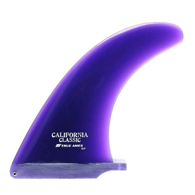 surfboard grip handles for easy lifting-True Ames 7.5" California Classic - Purple