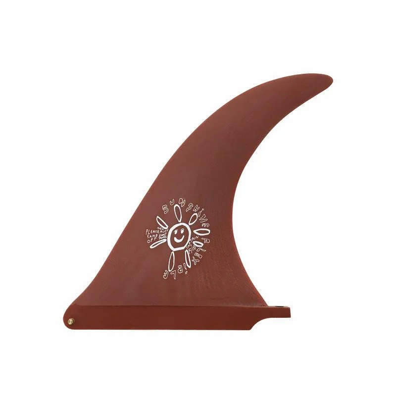 surfboard fins with performance materials for durability-Captain Fin Alex Knost Sunshine 10" Longboard Fin - Red