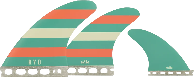 surfboard fins with a minimalist design-Layback Edie Thruster Fins (OLD)