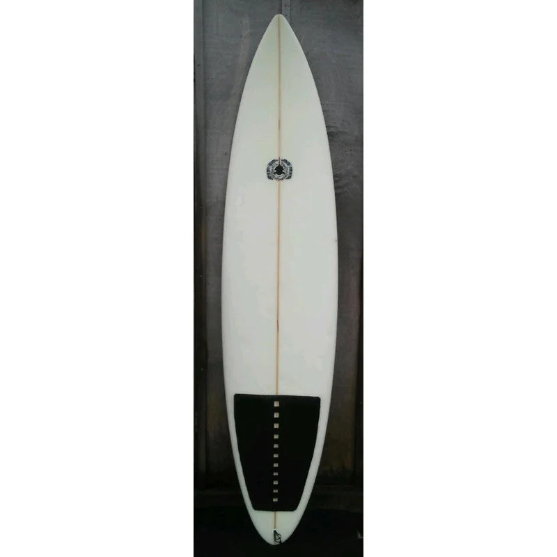 surfboard quick-release fin system for easy swaps-Used North Pacific 7'9" Surfboard