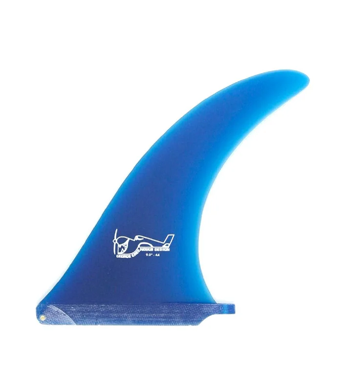 surfboard fins for maximizing grip in turns-Greenough 4A Blue 8