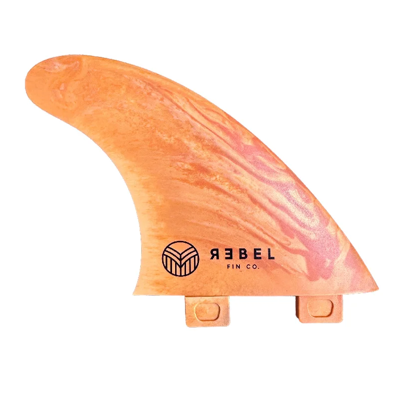 surfboard fins for ultimate precision in turns-MARBLE THRUSTER FINS - FCS 1 - recycelte glasfaserverstärkte Materialien