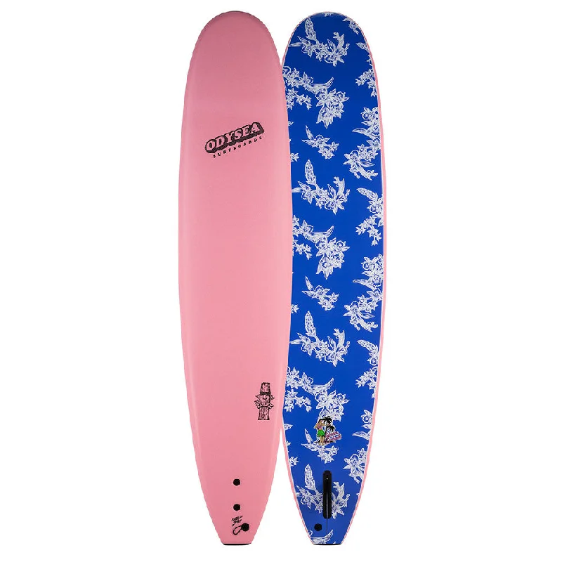 longboard surfboards with custom shapes for specific needs-Catch Surf Odysea 9'0" Plank  X Sierra Lerback Pro Surfboard - Pink / Purple