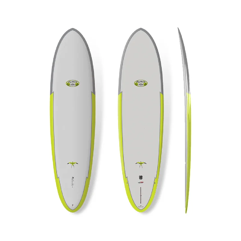 surfboard protective film for UV damage prevention-7’6” Donald Takayama - Egg  - TufLite V-Tech - Lime - FCSll (2+1)