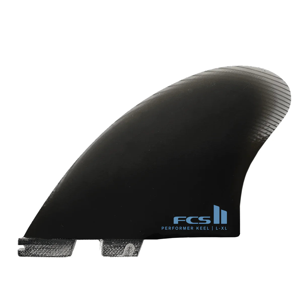 surfboard fins for more efficient wave riding-FCS ll Performer Keel Performance Glass - Black