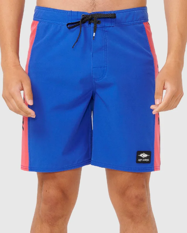 surf clothing for beach bonfires-MENS MIRAGE SIDEWAYS BOARDSHORTS