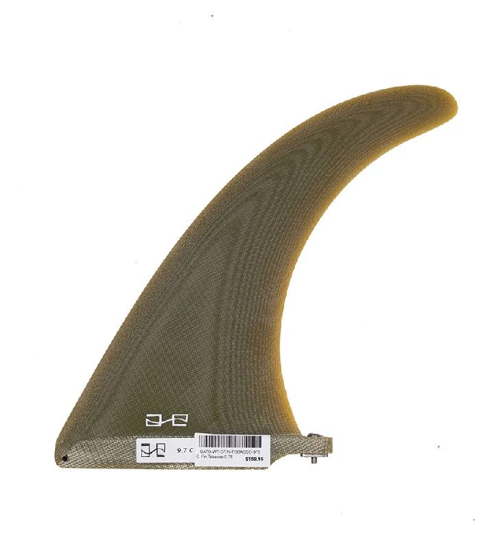 surfboard fins for a more controlled surf experience-C-Fin Tobacco 9.75