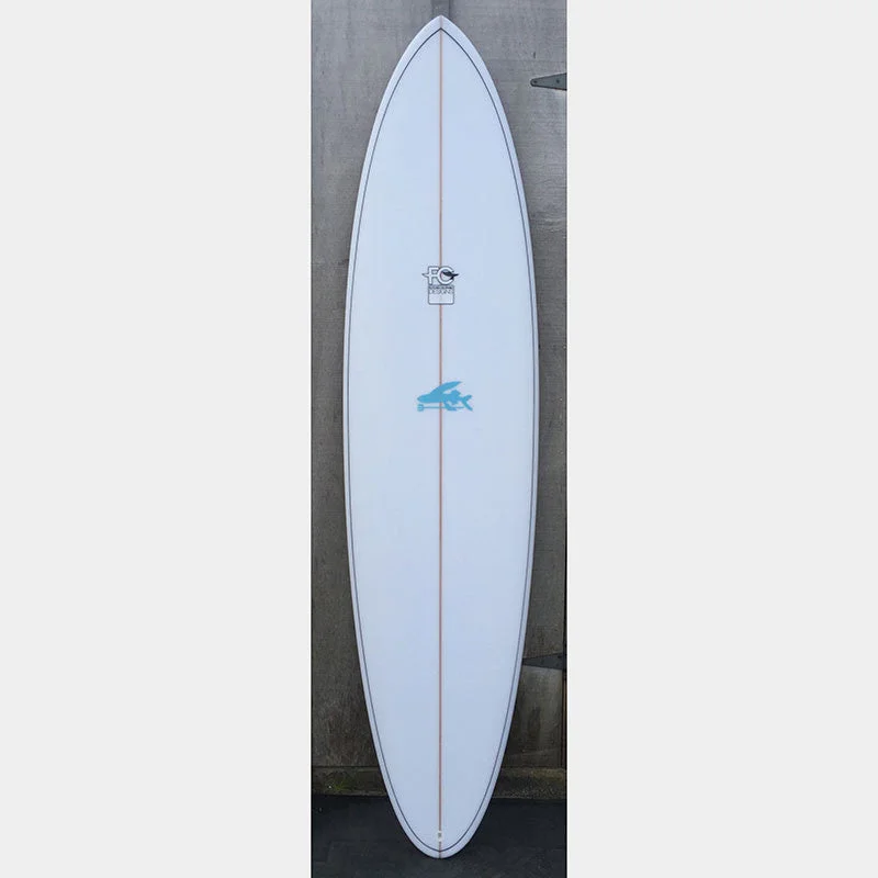 surfboard fin box key for proper installation-Fletcher Chouinard Designs Huevos Rancheros 7'6" Surfboard