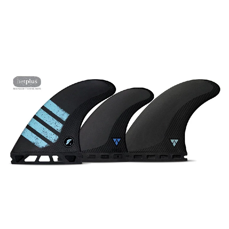 surfboard fins for high-performance surfing-Futures Fins F8 Alpha 5-Fin Set - Carbon / Green