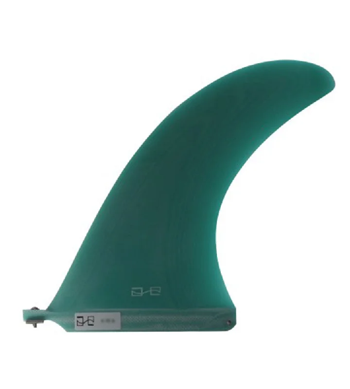 surfboard fins for improved bottom turns-D-Fin Turquoise 9.75