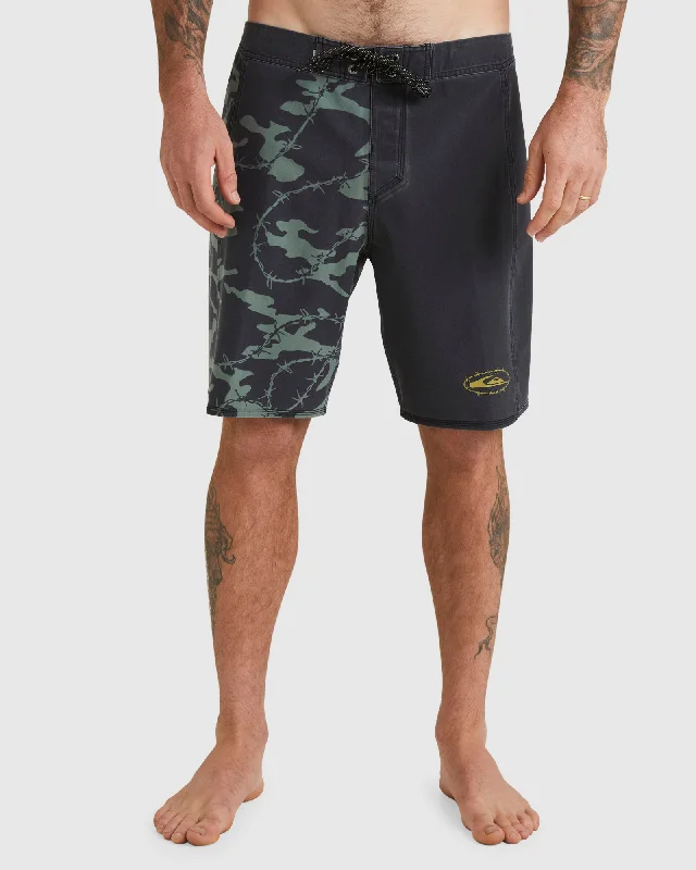 surf clothing for intense sun exposure-Mens Surfsilk Mikey Arch 19" Boardshorts