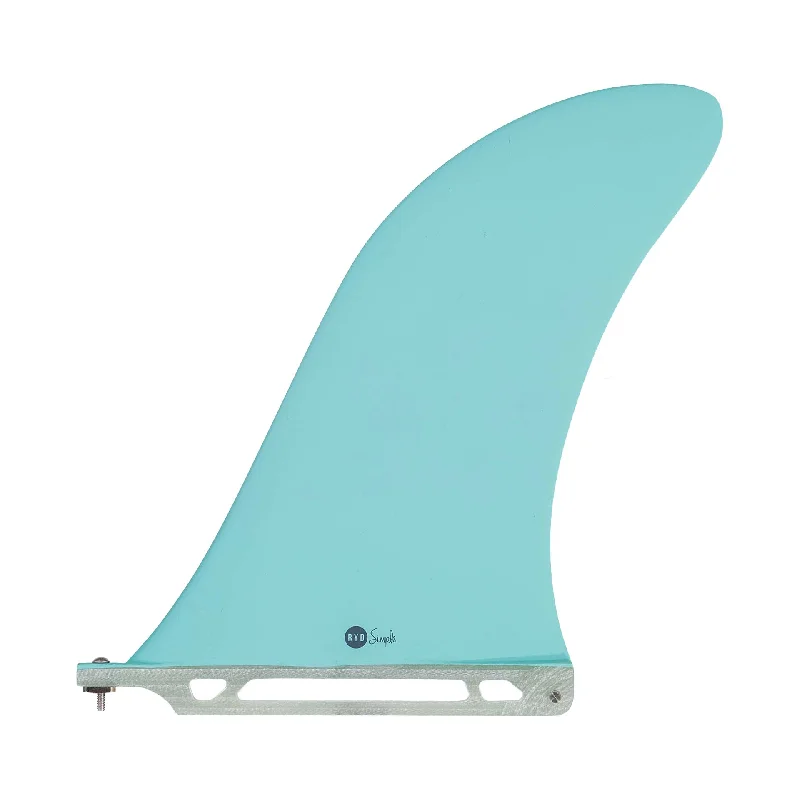 surfboard fins for surfers looking to improve-Simple 9.75"- Glass Longboard Fin