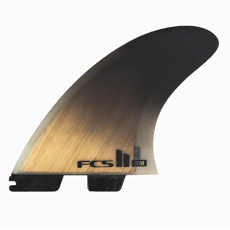 surfboard fins for a more controlled surf experience-FCSII MACHADO PG MED TRI FIN