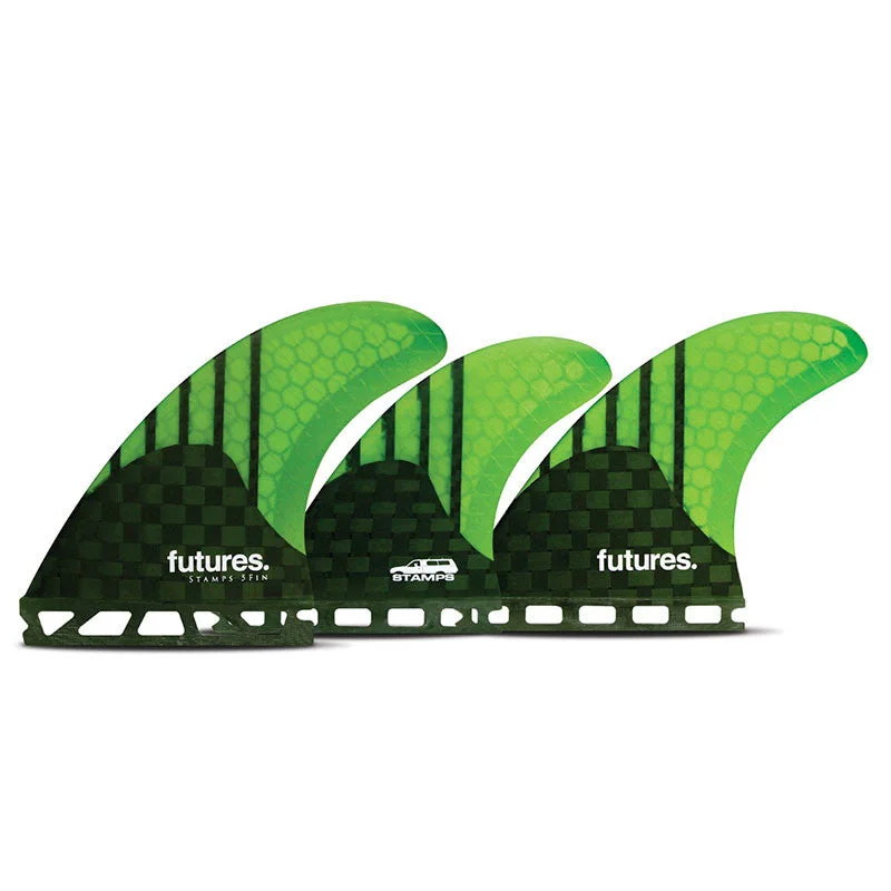 surfboard fins with improved flex for turns-Futures Fins Stamps Generation 5-Fin Set