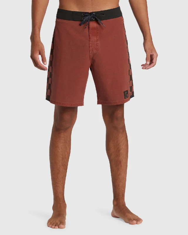 surf clothing with stretchy, comfortable fit-Mens Original Arch Hempstretch 18" Boardshorts