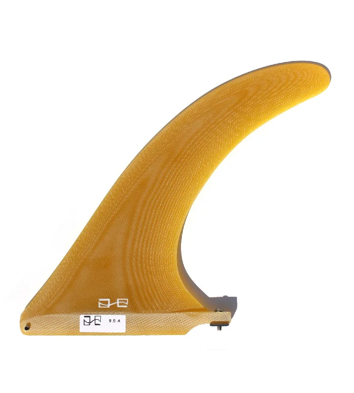 surfboard fins with greater depth for stability-A-Fin Mustard 9.5