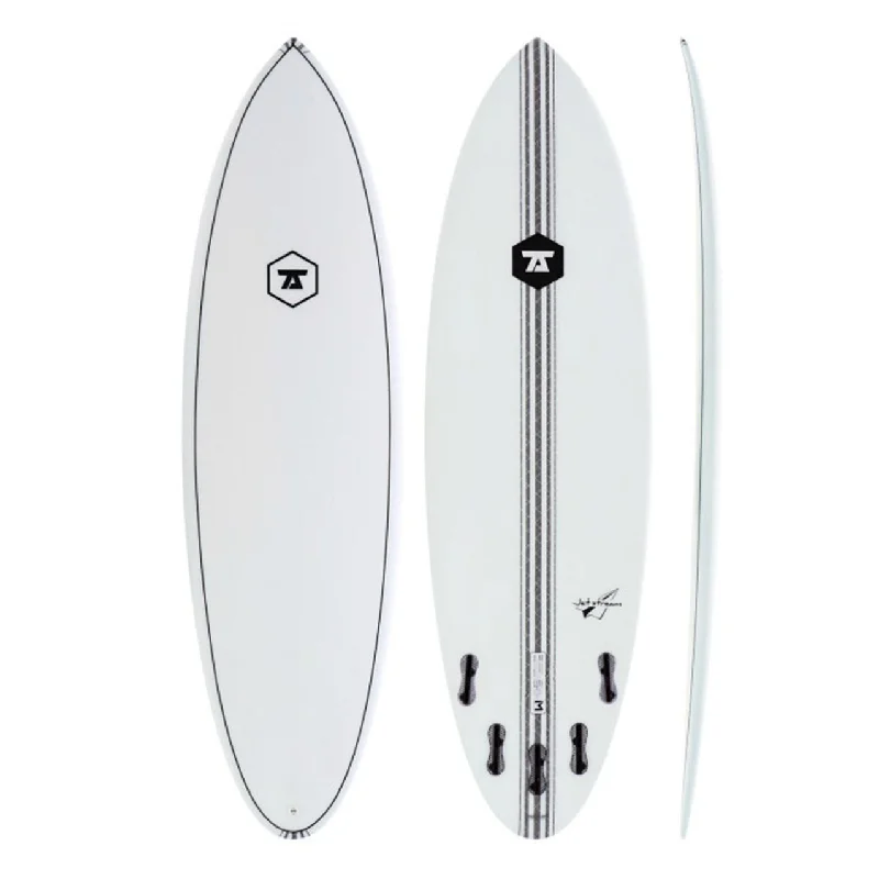 surfboard surfboard stickers for personalization-5’5” 7S Jetstream - Innegra Matrix - Clear - FCSll (5 fin setup)