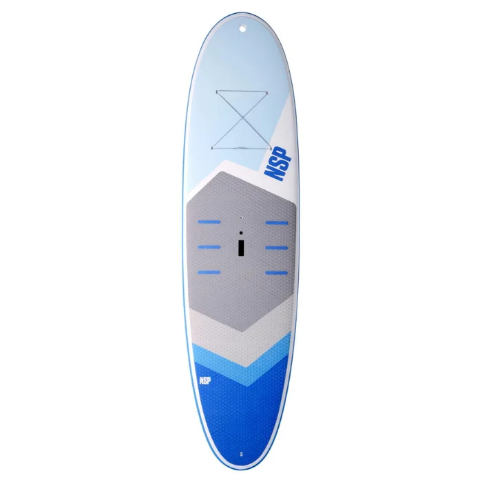 longboard surfboards with flat decks for better balance-NSP HIT Cruiser 2024 - Sizes Vary