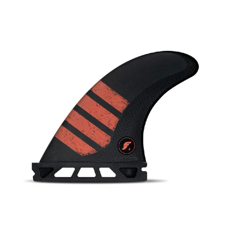 surfboard fins for ultimate versatility-Futures Fins F4 Alpha Thruster Fin - Carbon / Red