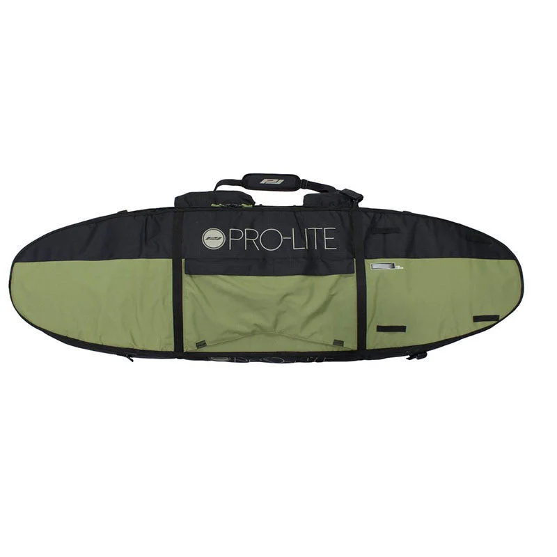 surfboard bags with ventilated compartments for freshness-ProLite Finless Coffin Triple Travel Bag