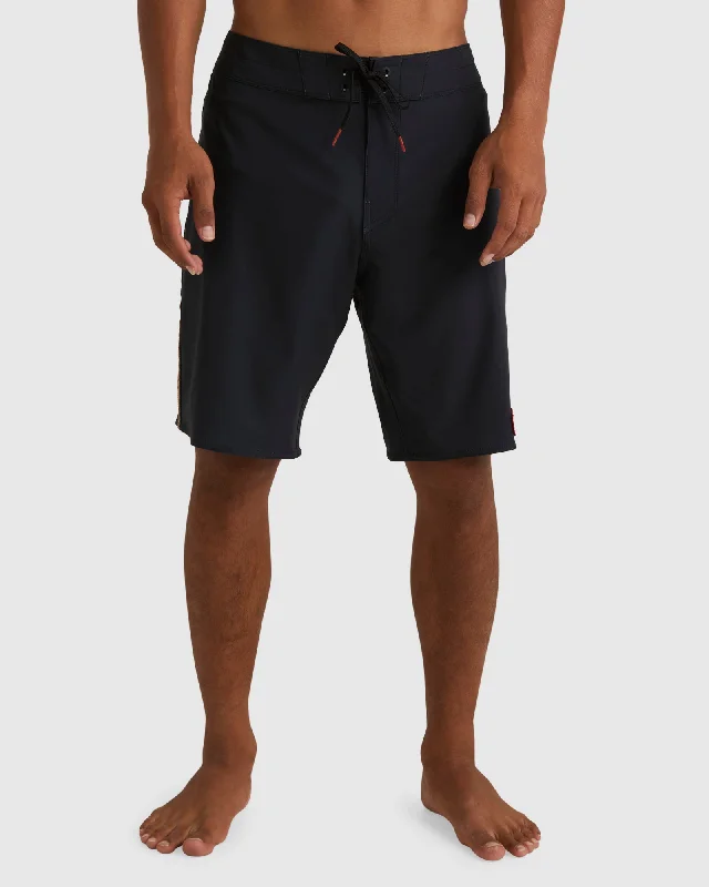 surf clothing for adventure surfers-Mens King Stingray Dbah Pro Boardshorts