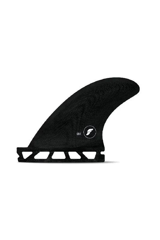 surfboard fins with deep rake for better grip-Futures Fins SB1 Fiberglass Longboard Sidebites