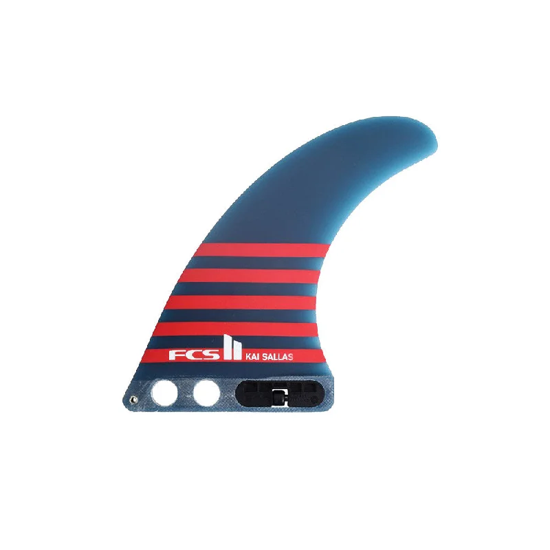 surfboard fins for more balance in the water-FCS II Kai Sallas 7" Fin - Navy