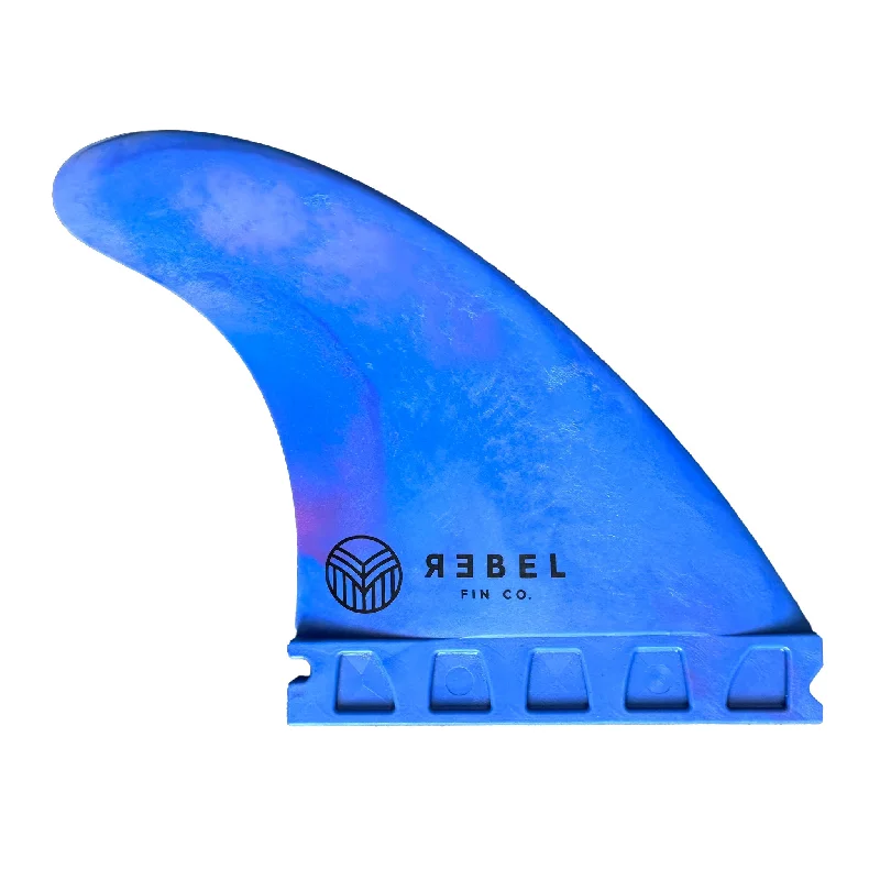 surfboard fins with performance materials for durability-MARBLE THRUSTER FINS - Futures - recycelte glasfaserverstärkte Materialien